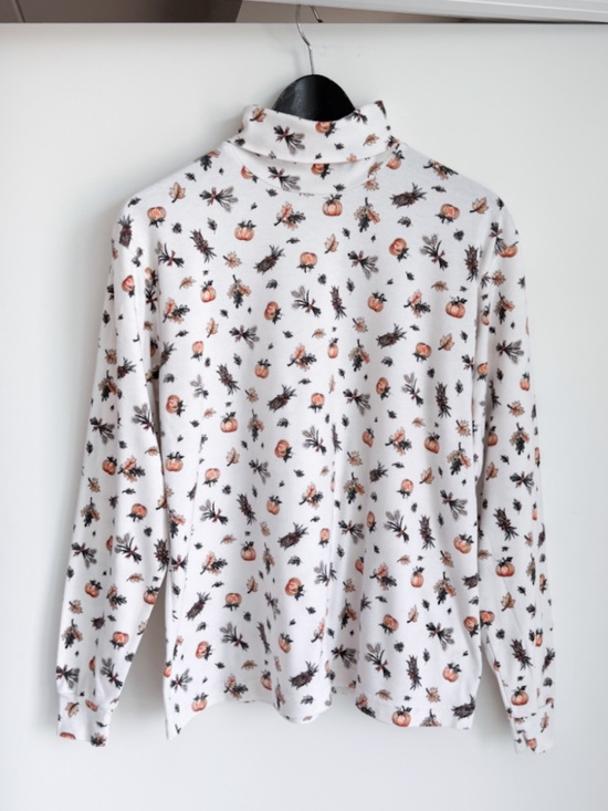 Northern Reflections Tops - Vtg Northern Reflections Pumpkin Harvest Fall Turtleneck S Relaxed Fit
